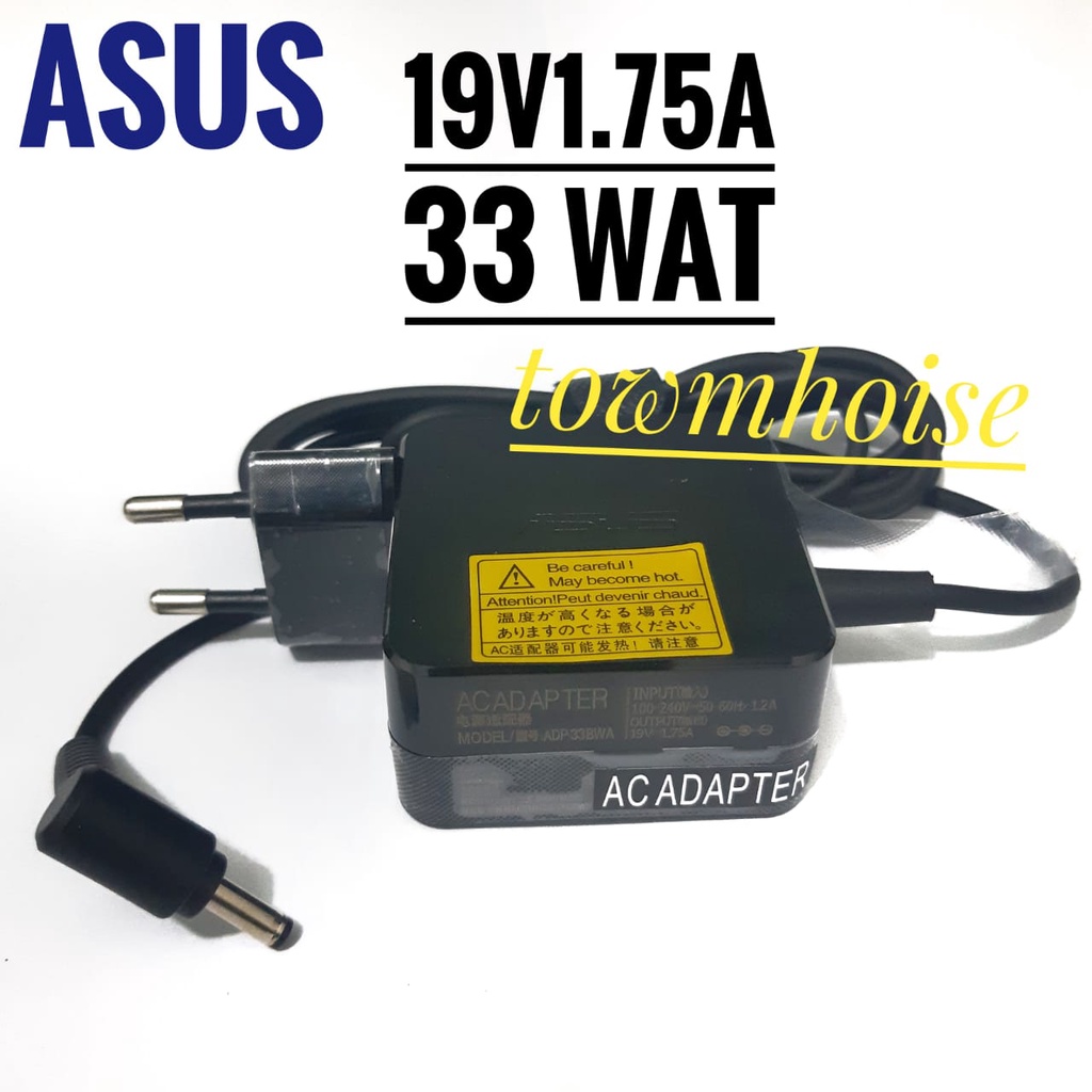 Adaptor Asus VivoBook 19v 1.75a 4.0x1.35 X200 X201 X200CA X200MA X200M S200 X453MA X453S X453