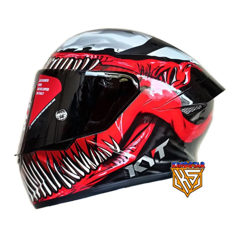 HELM KYT TT COURSE VENOM LIMITED EDITION KYT TTC VENOM ORIGINAL KYT