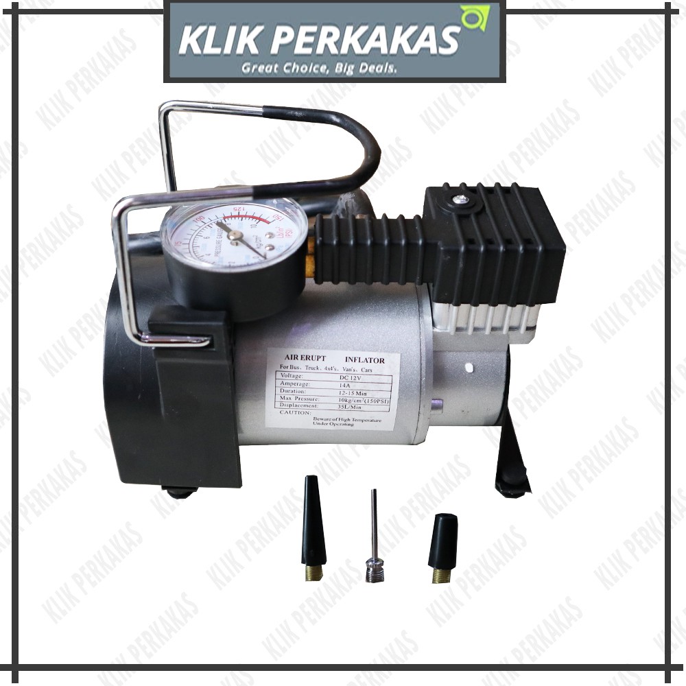 AIR COMPRESSOR DC12V - Compresor ban mobil vitatools VT-8027