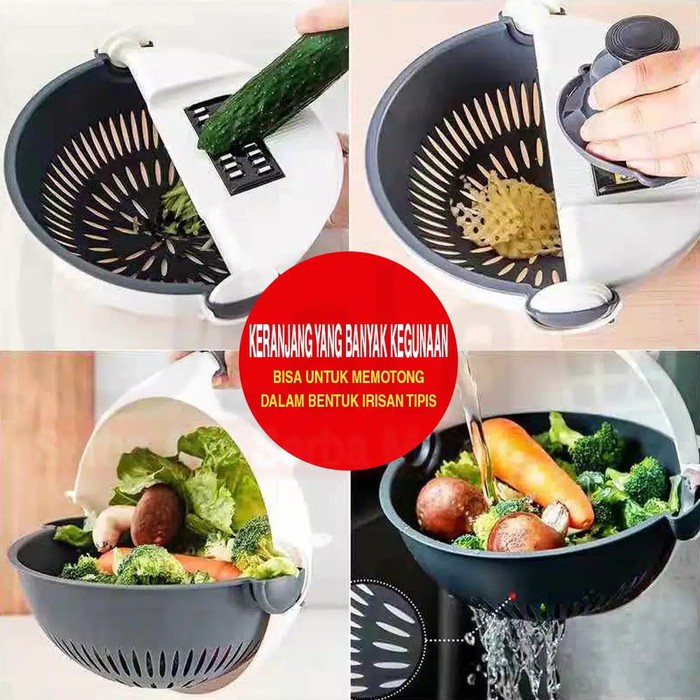 SUPER SLICER DICER SERBAGUNA | Alat Parut sayur ALAT PENGIRIS original