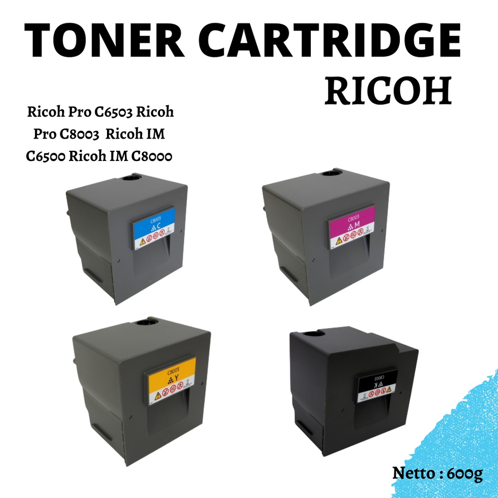 Toner Cartridge Ricoh Pro MP C6503 C8003