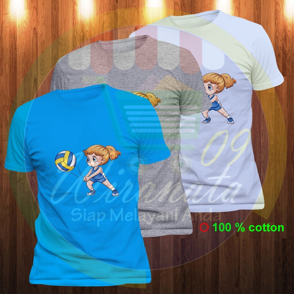 Harga Kaos Distro Terbaik Voli Olahraga Outdoor Mei 2021 Shopee Indonesia