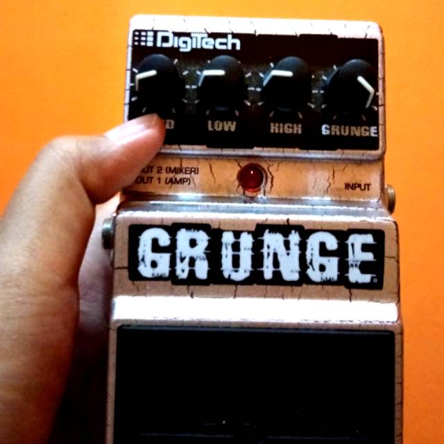 [EFEK GITAR PRELOVED] DIGITECH GRUNGE / EFEK GITAR DISTORSI / EFEK GITAR DIGITECH / DIGITECH BEKAS