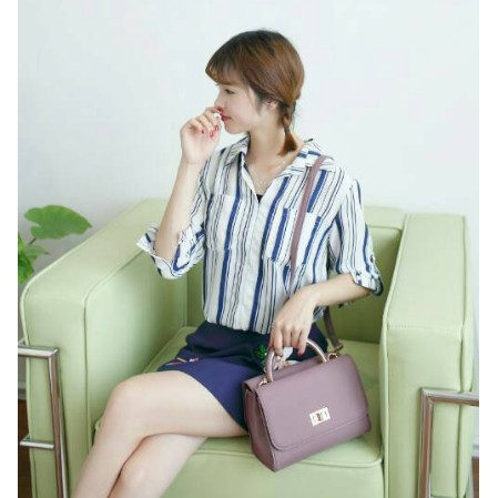 Tas Wanita murah cewek import batam fashion branded CELINE CABAS CROCO Bagus Best Seller Cantik J3F8