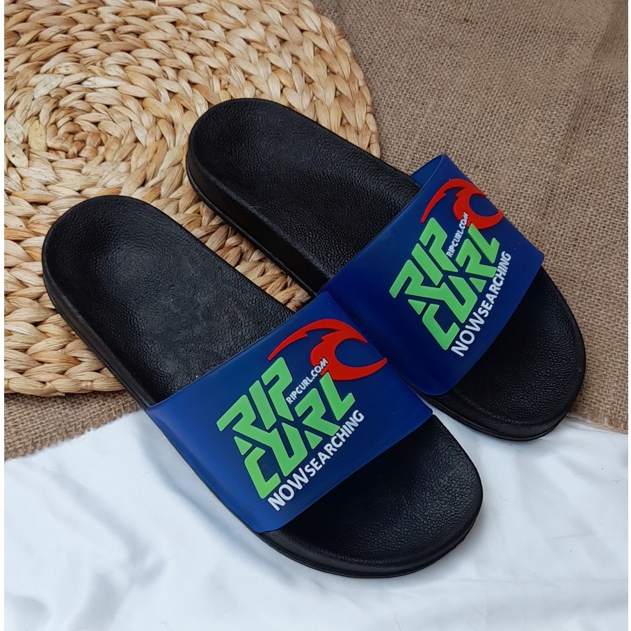 Sandal Slop Pria / Sandal Pria Karet / Sandal Slide Pria / Sandal Selop Kekinian Unisex 39-43