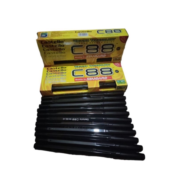 

Pulpen Standard Hitam C88