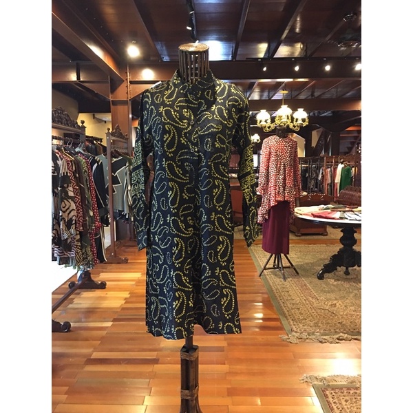 Livia Tunik Batik abstrak Lameja Blouse Jumputan By Dian Pelangi ( ORIGINAL ) Limited Edition 