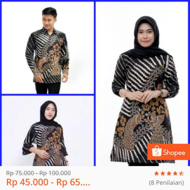 Maura Couple - Sania Ruffle Batik Couple Ori Ndoro Jowi Dnt Garansi Termurah Shopee -