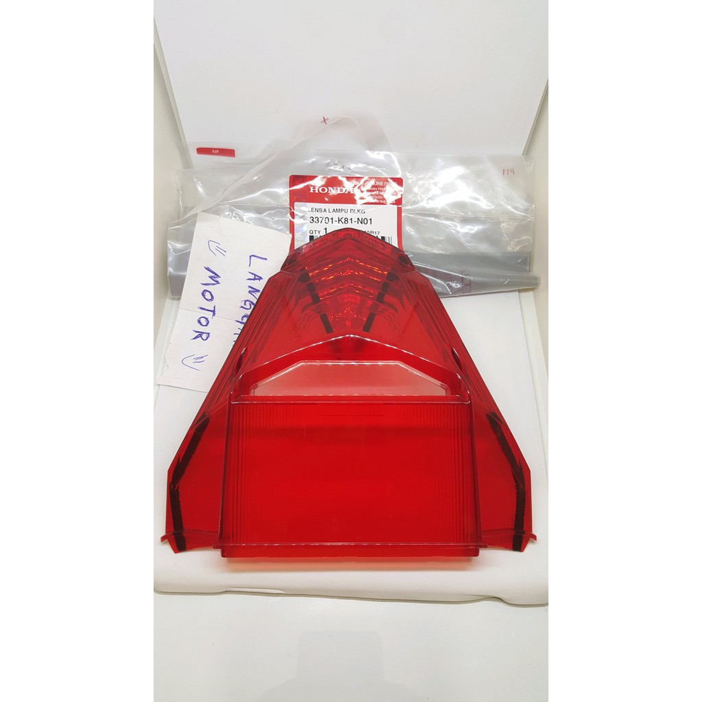 mika kaca lampu stop belakang all new beat eco 2017 ori AHM Ori 100%