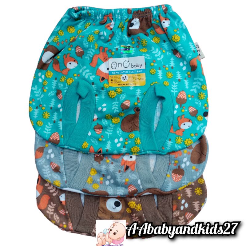 ONO BABY 3PC Celana Bayi Model Pop Full Printing Usia Newborn 0-6bulanSNI Hight Quality