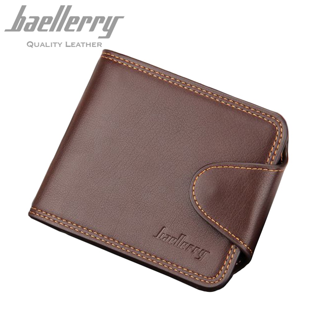 BAELLERRY DA4001 Dompet Pria Bahan Kulit PU Leather Premium WATCHKITE WKOS