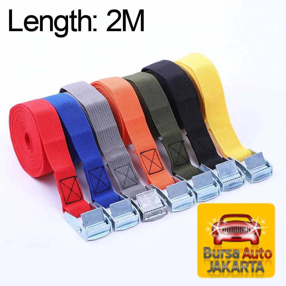 

(Termurah) XhaoR Tali Strap Pengikat Barang Cargo Belt 2 Meter x 2.5 cm - XR2 Original