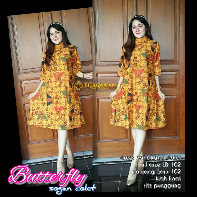 Butterfly sogan colet