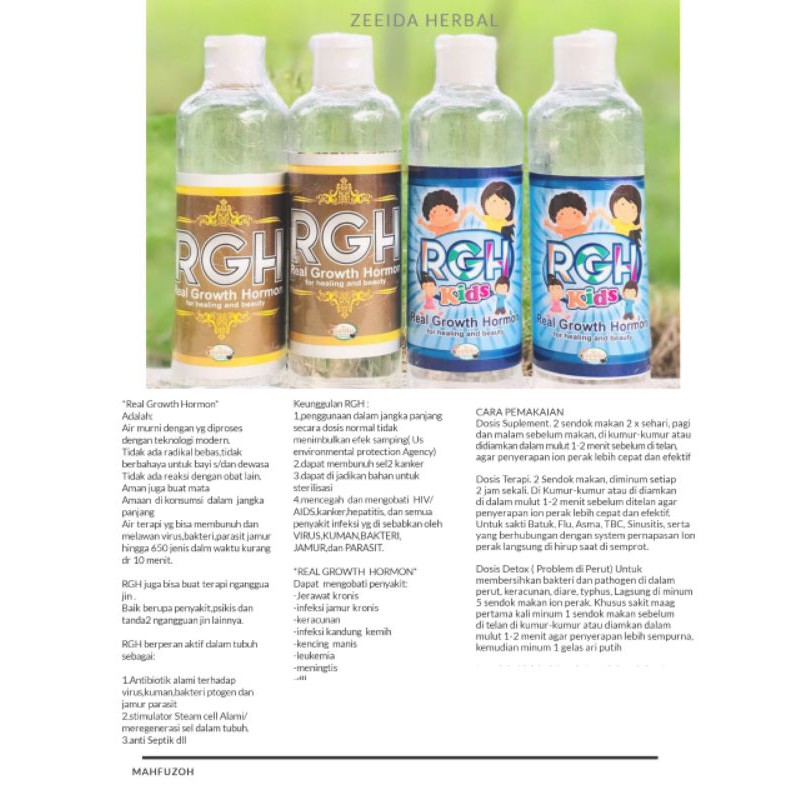 RGH premium dan RGH Kids