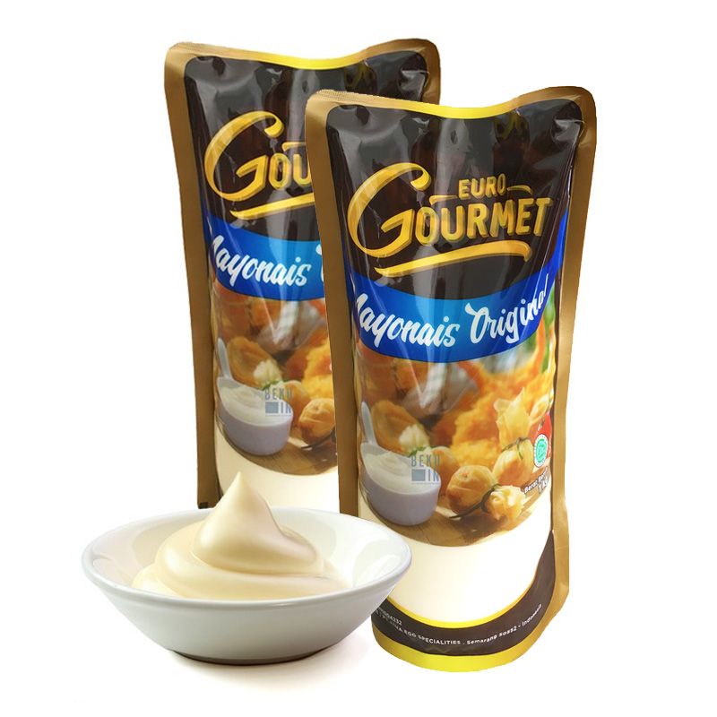 

Euro Gourmet Mayonaise Original / Mayones Original | Berat Bersih 1kg