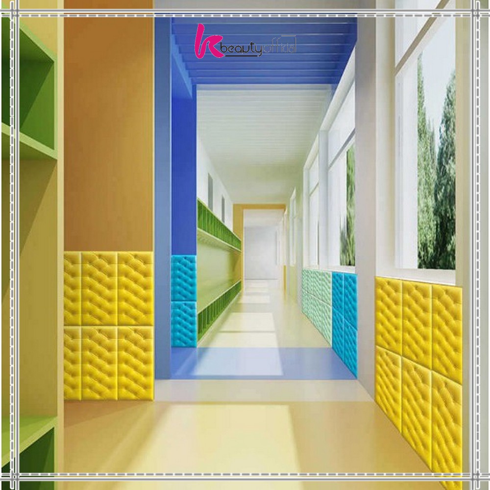 KB-C119 Wallpaper 3D Foam Headboard Bed Wall Stiker Wallfoam Dinding 3D Walpaper Foam Dekorasi Rumah-2