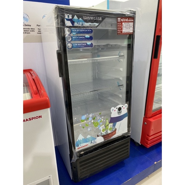 Showcase SHARP SCH170FS / Display Cooler 150Liter SCH 170FS