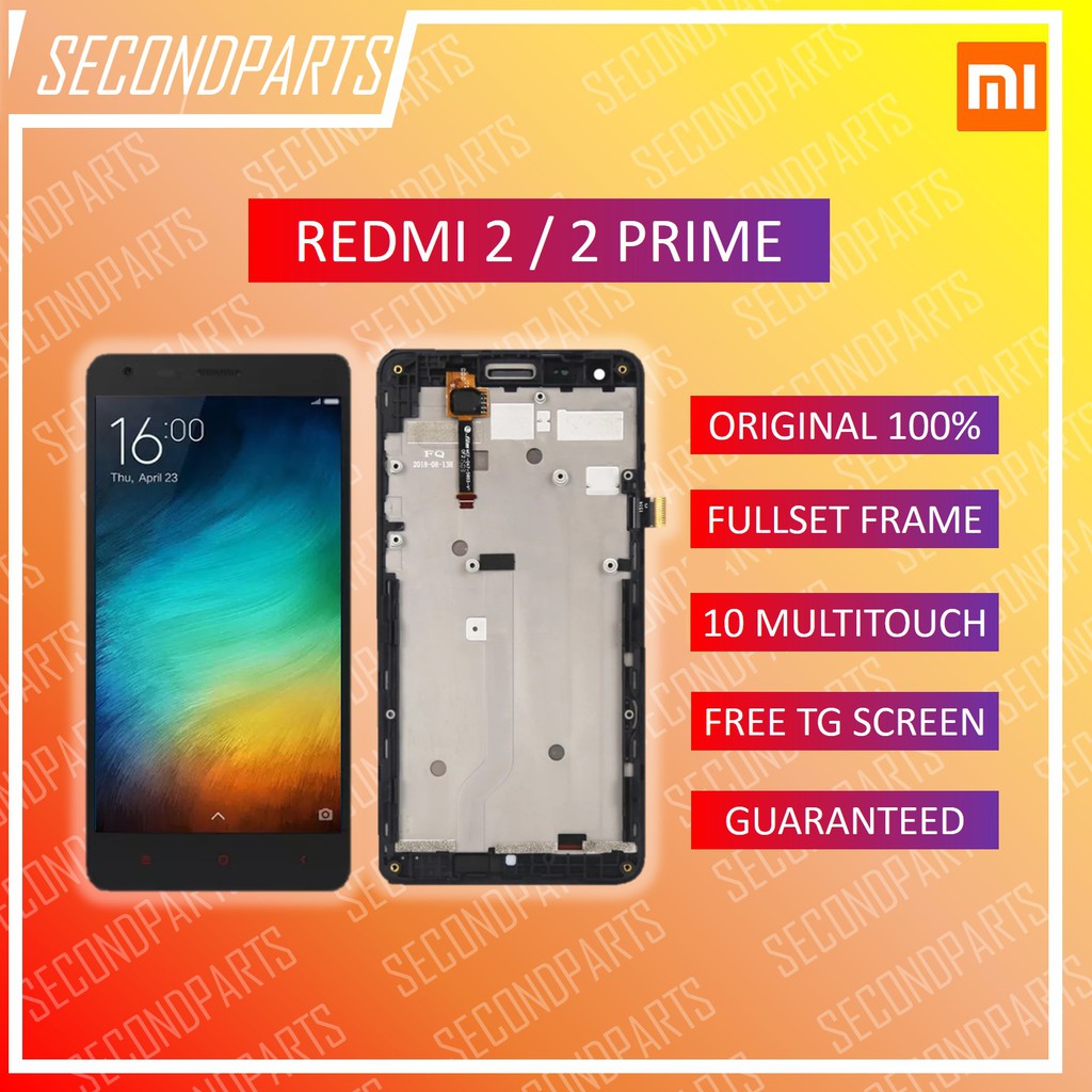 [ORIGINAL ASLI] LCD TS FULLSET FRAME XIAOMI REDMI 2