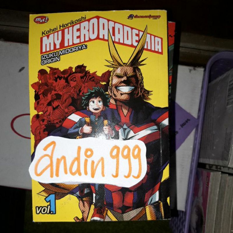Komik set My Hero Academia Boku No Hero Academia