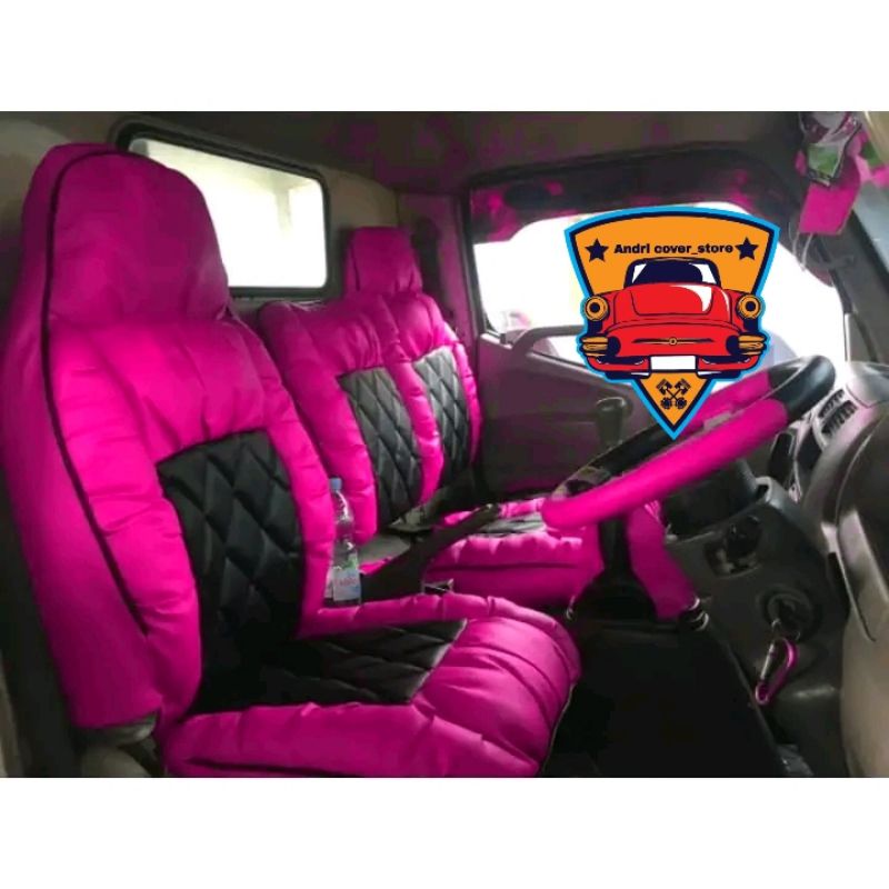 sarung jok mobil truk Dyna 130 HT / cover jok mobil Dyna Dutro / vareasi sarung jok mobil truk Dyna 