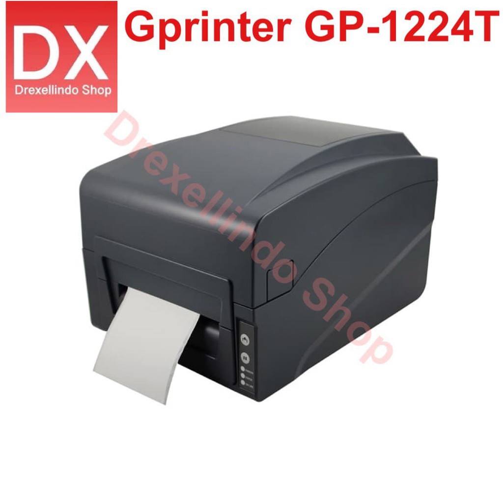 GPRINTER GP-1224T PRINTER LABEL BARCODE STIKER  USB RS232 LPT