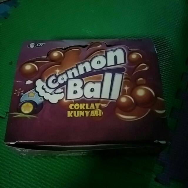 

coklat kunyah canon ball