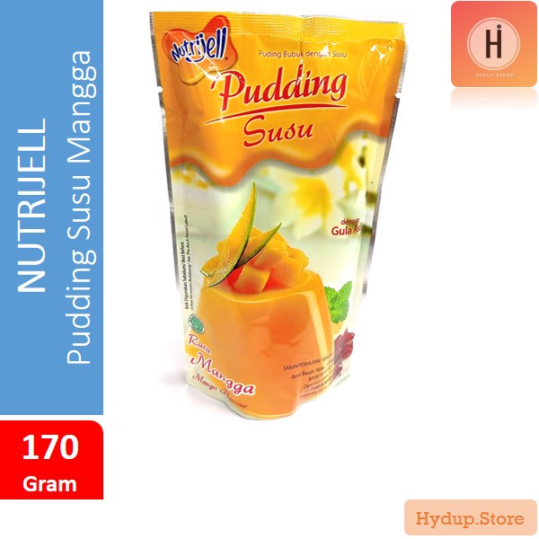 

Nutrijell Puding Bubuk + Susu Rasa Mangga Dengan Gula Asli 170 Gram