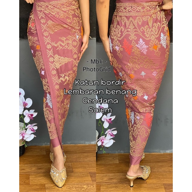 kamben lembaran bordir