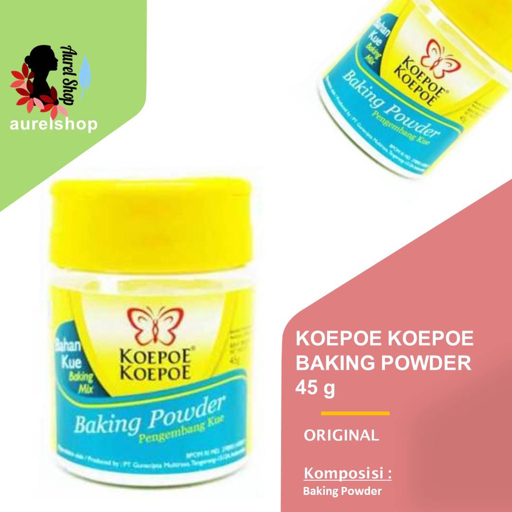 

KOEPOE KOEPOE Baking Powder kemasan 45 gram