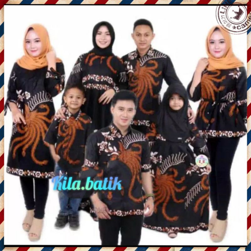 Couple Keluarga • Sarimbit Batik • TERLENGKAP • TERBARU .dnt motif AHY.S.M.L.XL.XXL