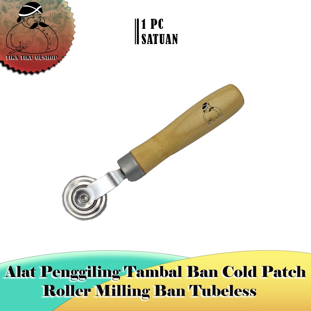 Alat Penggiling Tambal Ban Roller Milling Ban Tubeless