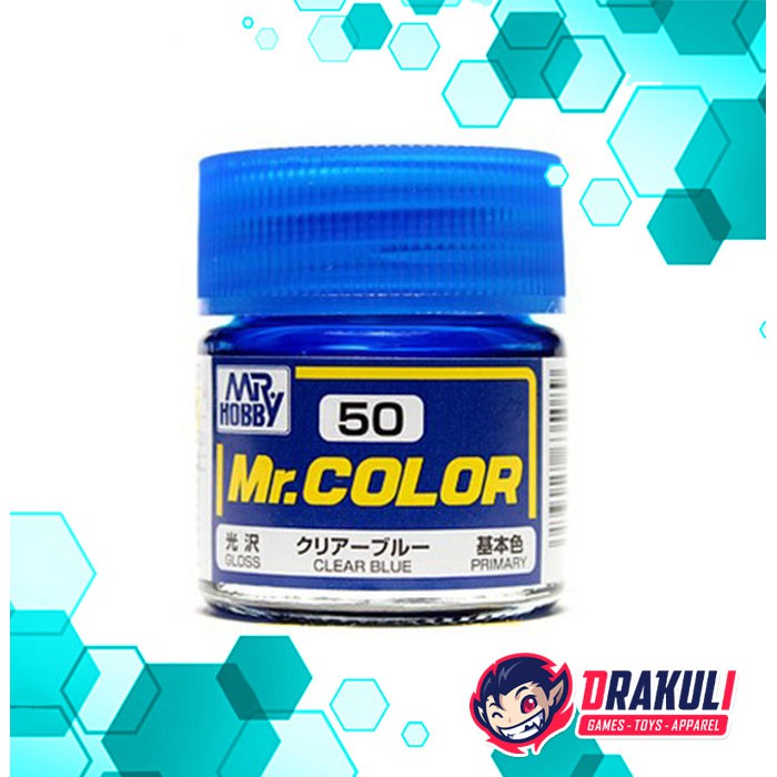 Mr. Hobby Mr. Color Model Kit Paint - Clear Blue C50