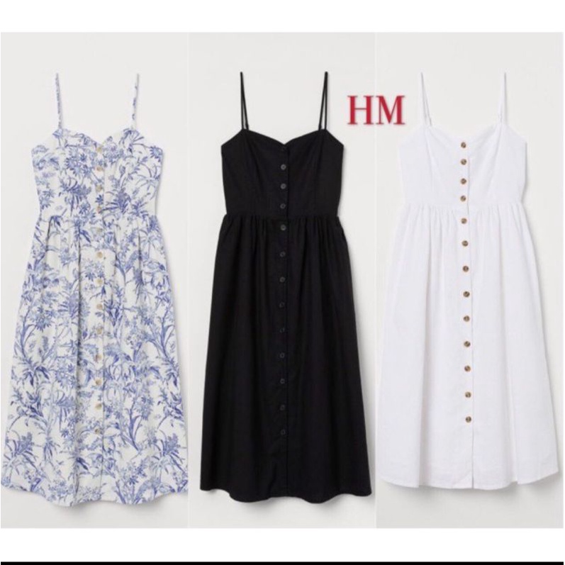 HM Linen Blend Dress