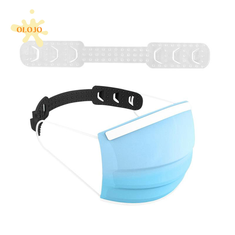 OLOJO 1/5 Gear Adjustable Anti-Slip Mask Ear Grips Extension Hook -Respirator Lanyard Hook