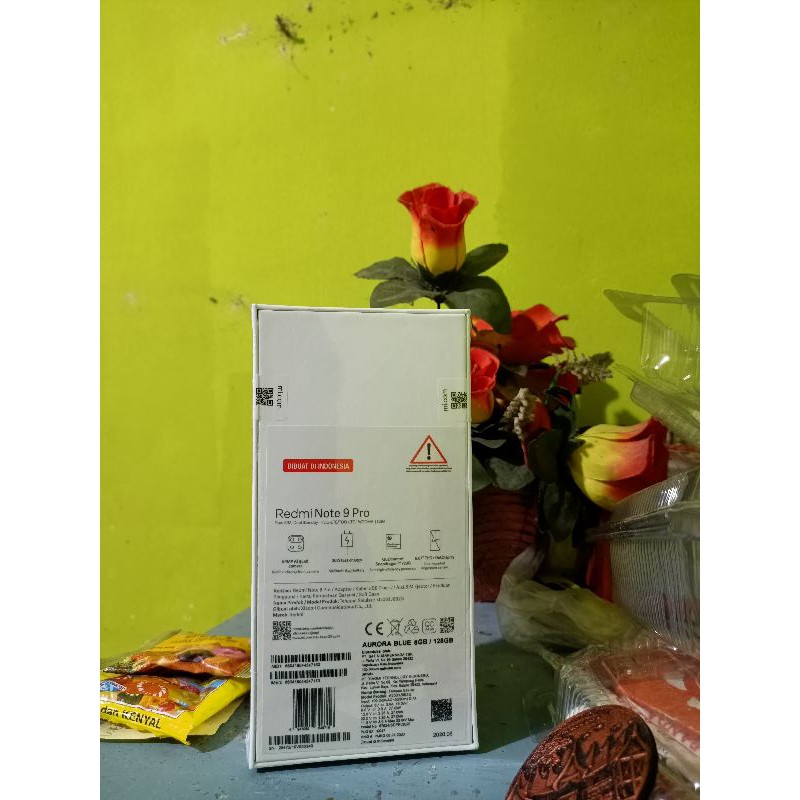 Redmi Note 9 Pro 8/128GB Aurora Blue New BNIB