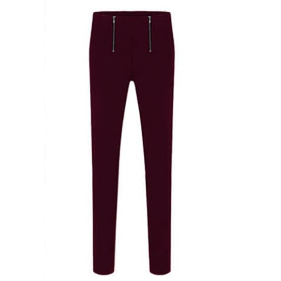 Pants Korean Fashion Dark Red 54K1226