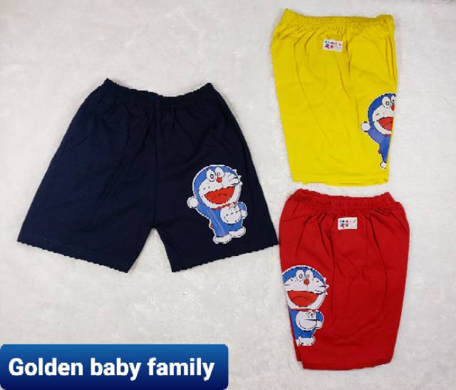 3 Celana pendek anak warna en&quot; Uk M-XXL