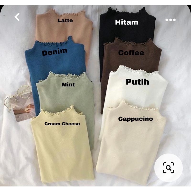 INNER KNIT SLEEVELESS - INNER KOREA - STRELITZIA INNER
