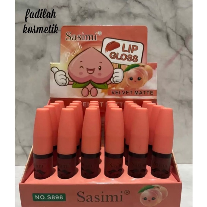[LUSINAN] Lipgloss Sasimi Peach Velvet Matte