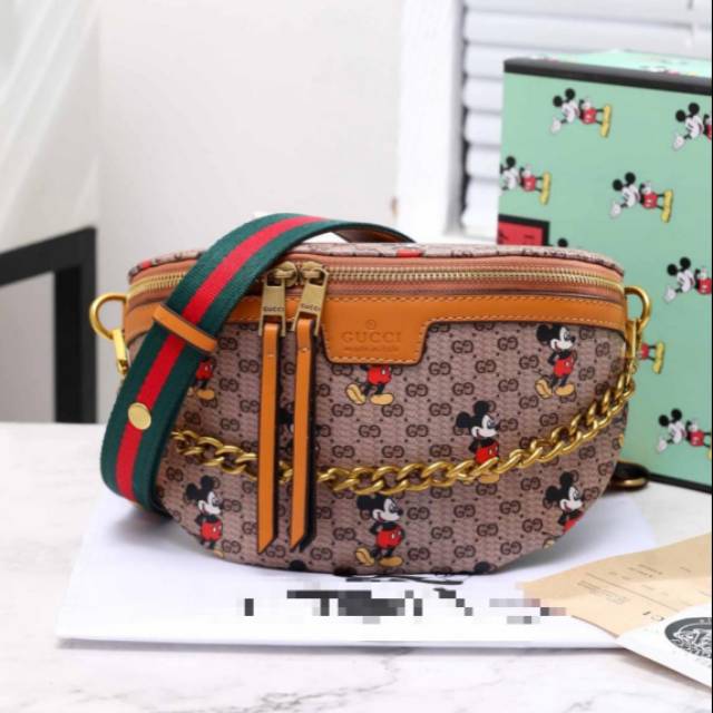 Tas selempang wanita Mickey mouse