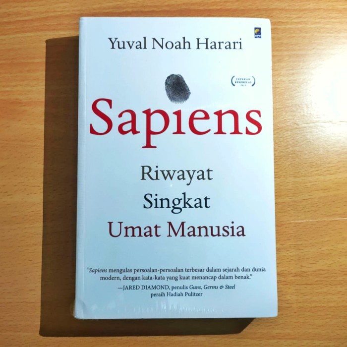 

DISKON SPESIAL SAPIENS - YUVAL NOAH HARARI TERLARIS
