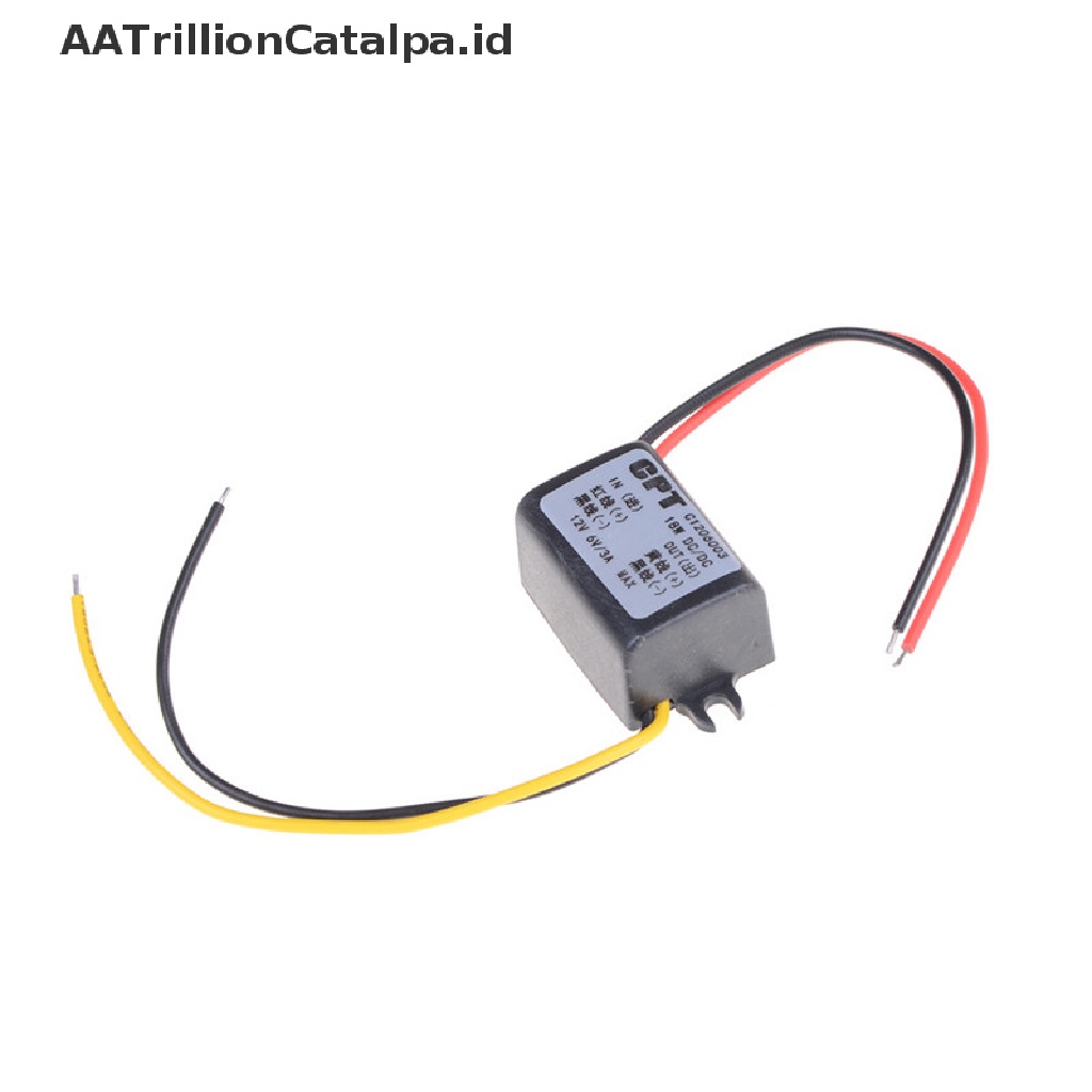 Modul Konverter Power Supply Regulator Tegangan Step Down DC-DC 12V Ke 6V