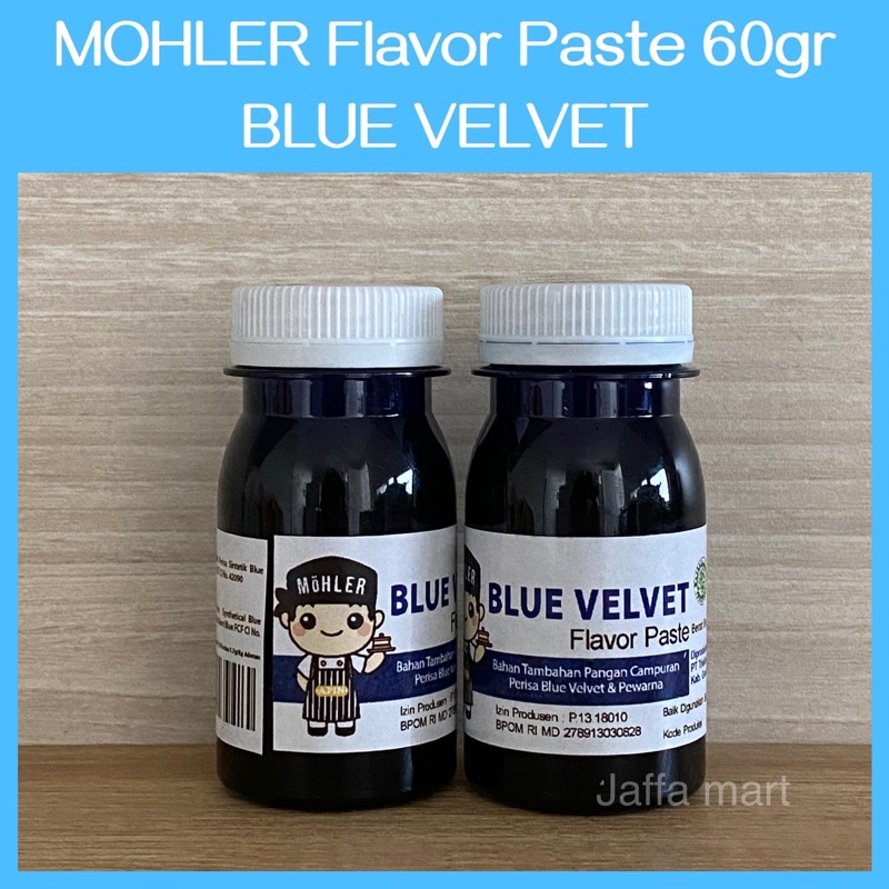 Pasta Perisa Pewarna MOHLER 60gr - BLUE VELVET