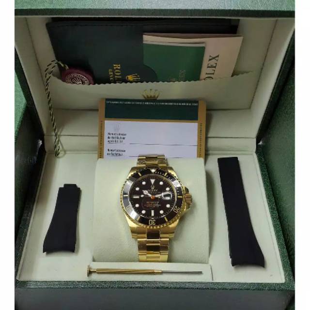 Jam tangan rolex pria submariner automatic