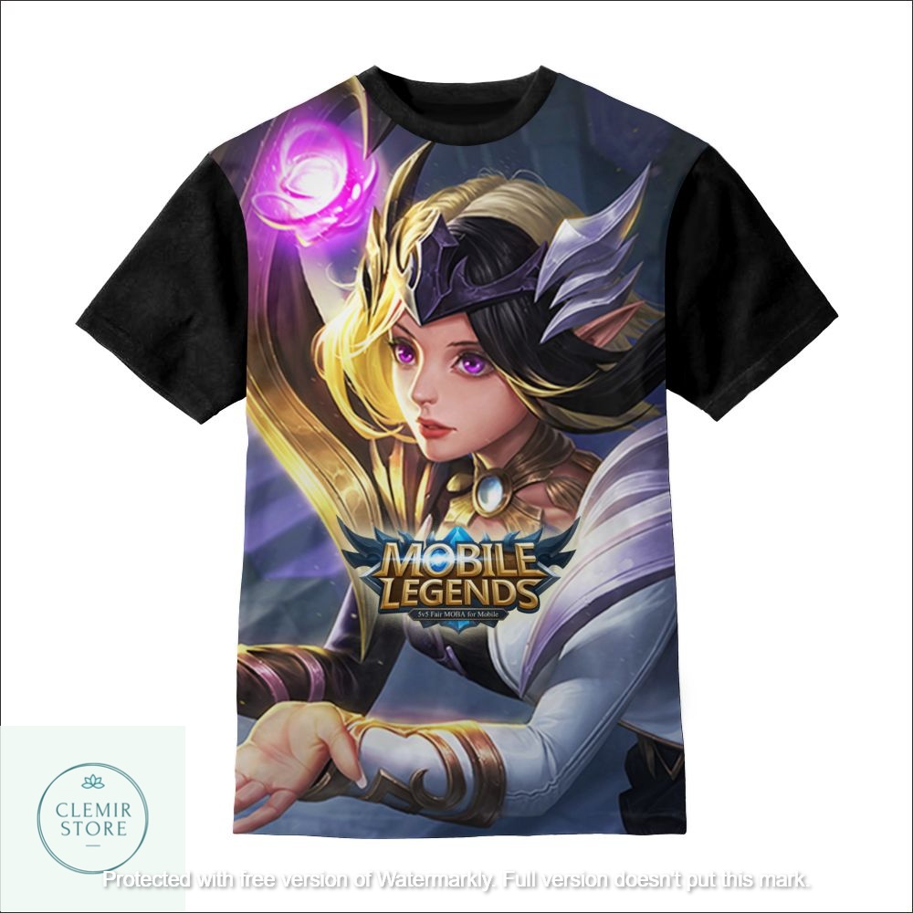 Kaos 3D Anak | Baju Printing - Baju Mobile Legend Ml Fullprint Lunox Untuk Usia 1-12 Tahun