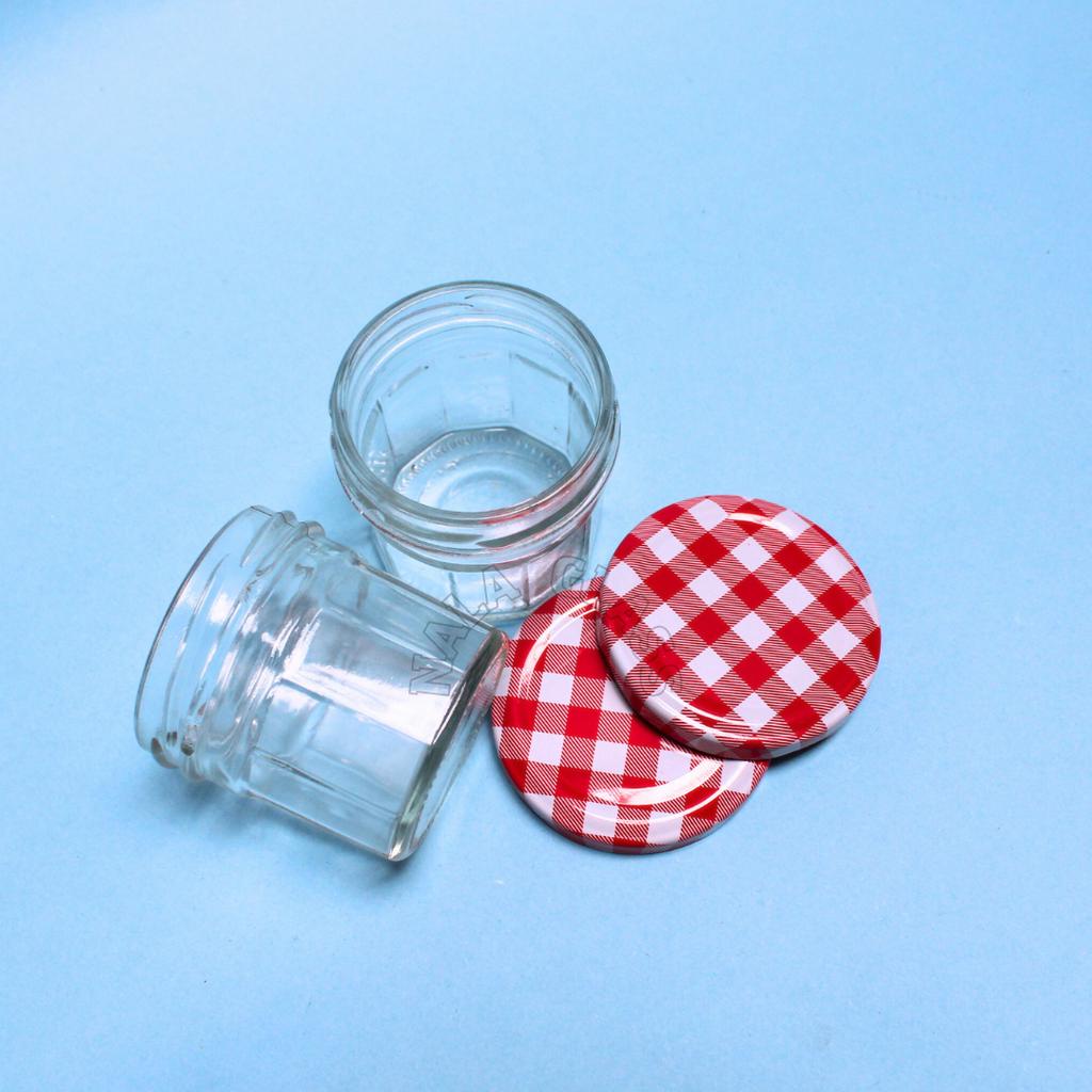 JKPR100 jar kaca 100ml / mason jar kaca 100ml / jar selai 100ml