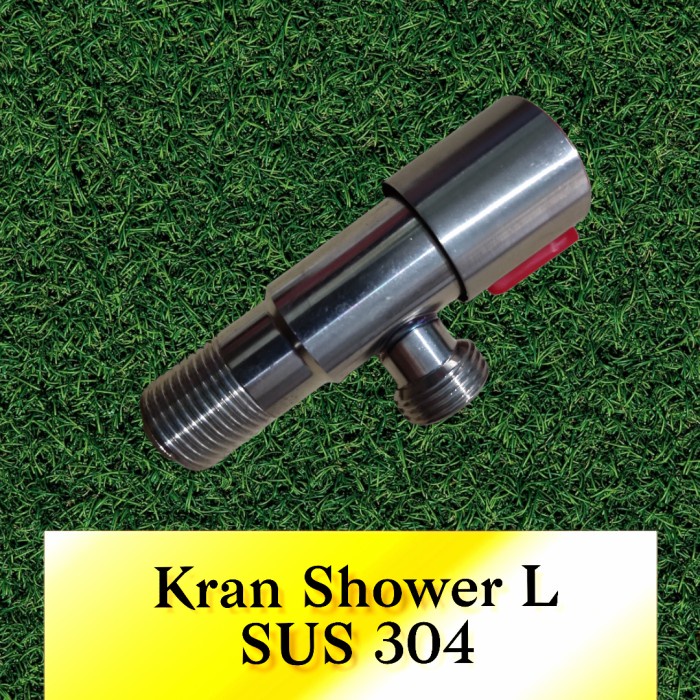 Kran Shower L Sus 304 isco / Angle Valve / Kran Closet