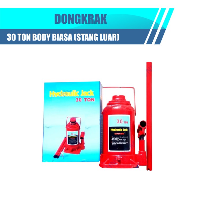 DONGKRAK 30 TON BODY BIASA HIDRAULYC JACK DONGKRAK BOTOL 30 TON