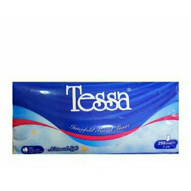 Rc Tissue Tessa Facial 2 Ply 250 Sheets