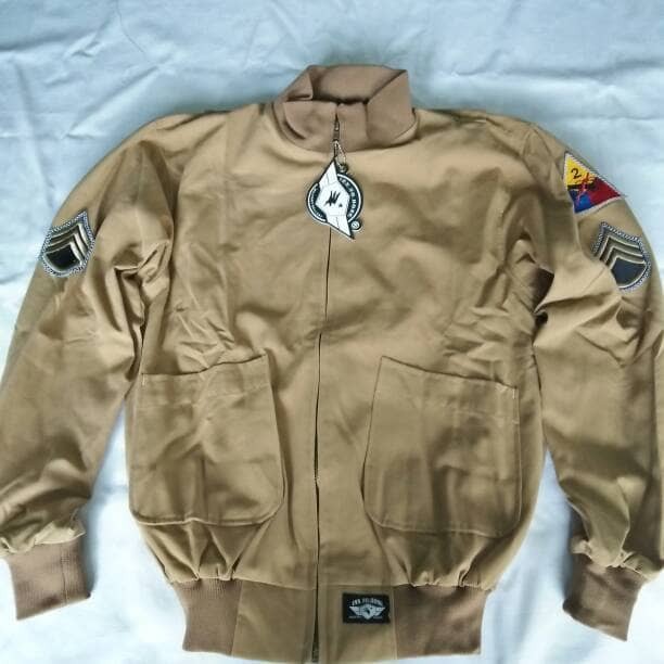 fury jaket khaki/coyote/green army canvas lokal produk high quality